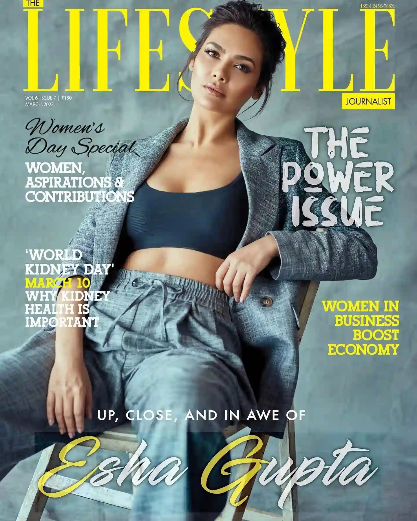 Esha gupta march edition lifestyle edition